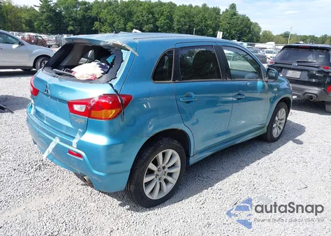 2011 Mitsubishi Outlander Sport Se from USA, damaged, VIN JA4AR4AU7BZ014814